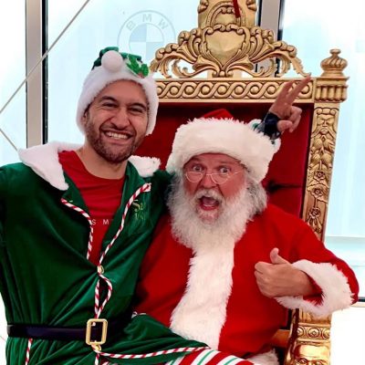Santa-Claus-with-Booby-the-elf